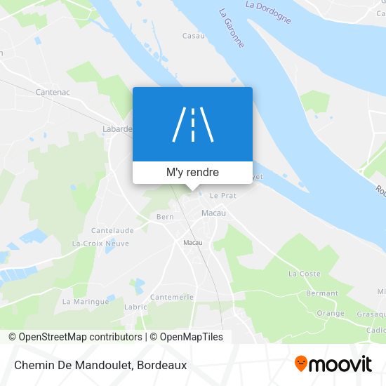 Chemin De Mandoulet plan