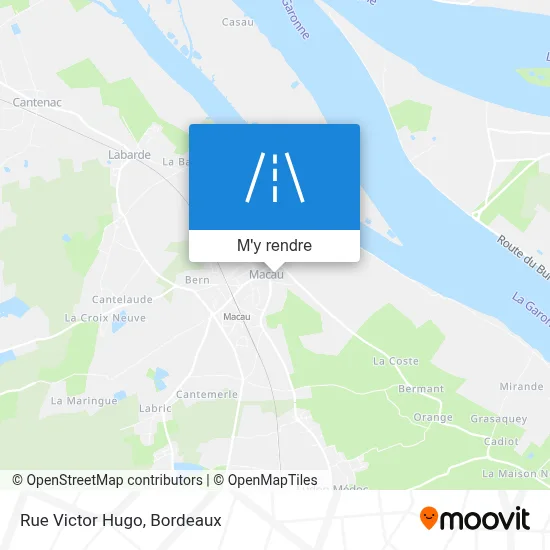 Rue Victor Hugo plan