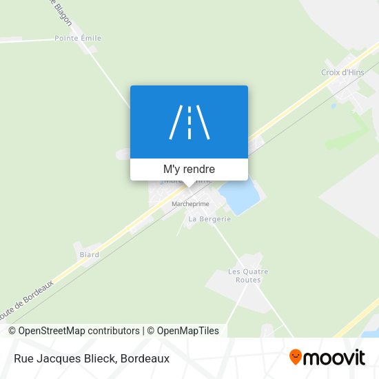 Rue Jacques Blieck plan