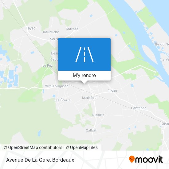 Avenue De La Gare plan