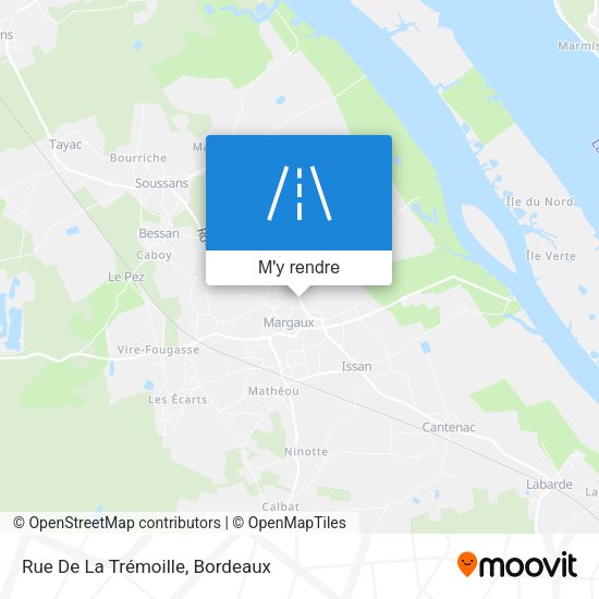 Rue De La Trémoille plan
