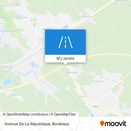 Avenue De La République plan