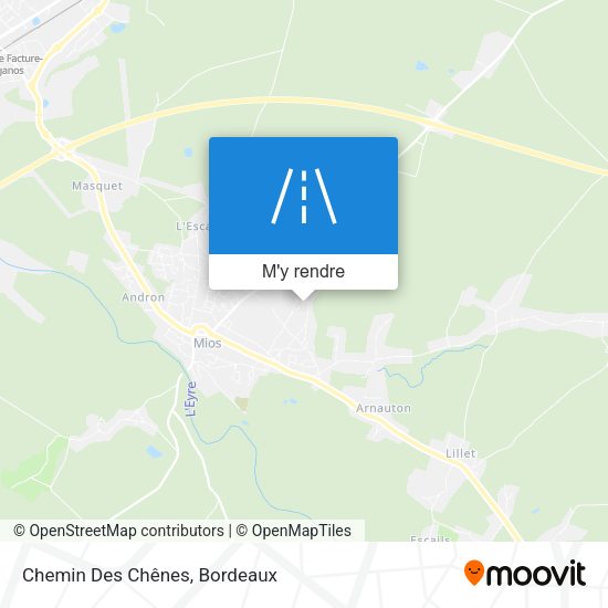 Chemin Des Chênes plan