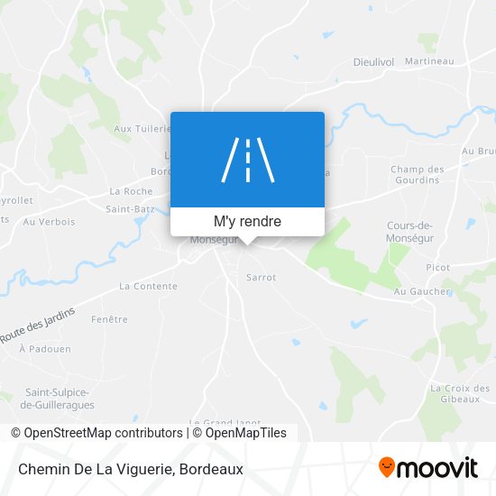 Chemin De La Viguerie plan