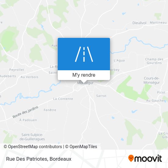 Rue Des Patriotes plan