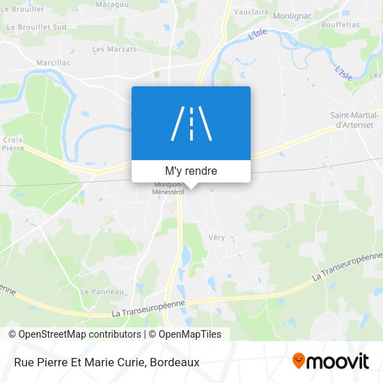 Rue Pierre Et Marie Curie plan