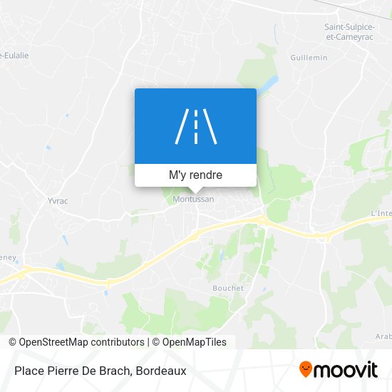 Place Pierre De Brach plan