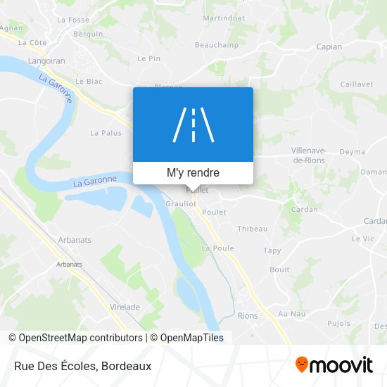 Rue Des Écoles plan