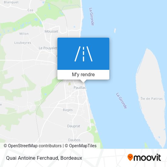 Quai Antoine Ferchaud plan