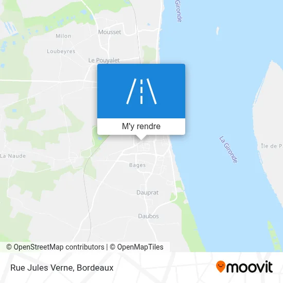 Rue Jules Verne plan