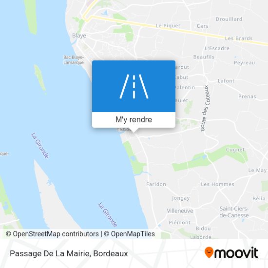 Passage De La Mairie plan
