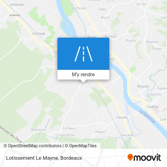 Lotissement Le Mayne plan