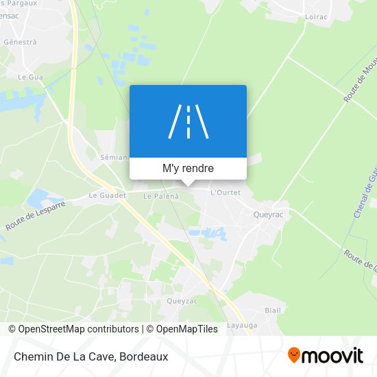 Chemin De La Cave plan