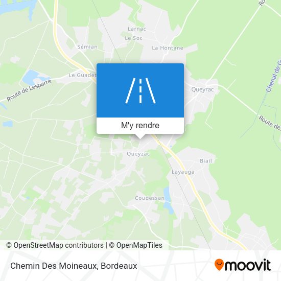 Chemin Des Moineaux plan