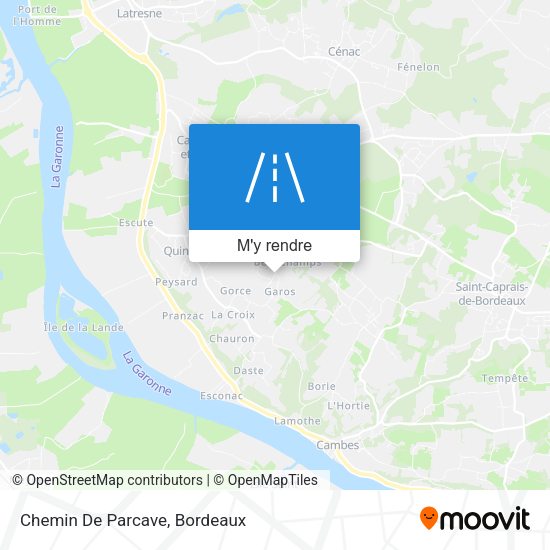 Chemin De Parcave plan