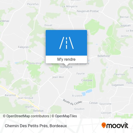 Chemin Des Petits Prés plan
