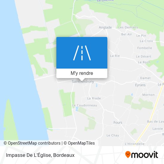 Impasse De L'Église plan