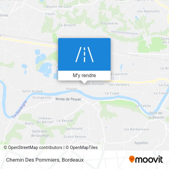Chemin Des Pommiers plan