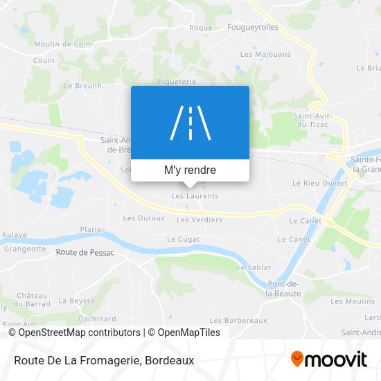 Route De La Fromagerie plan