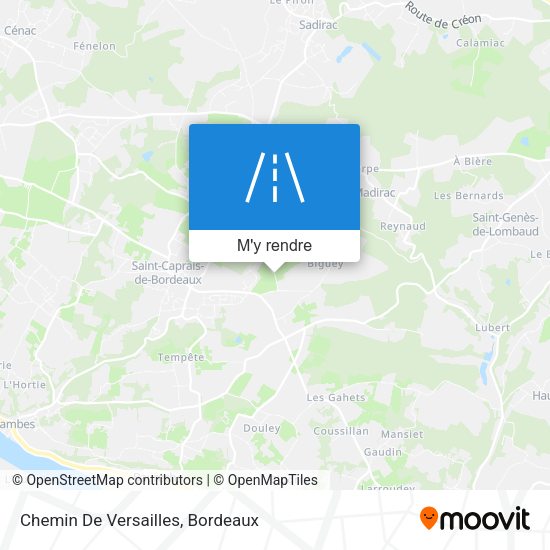 Chemin De Versailles plan