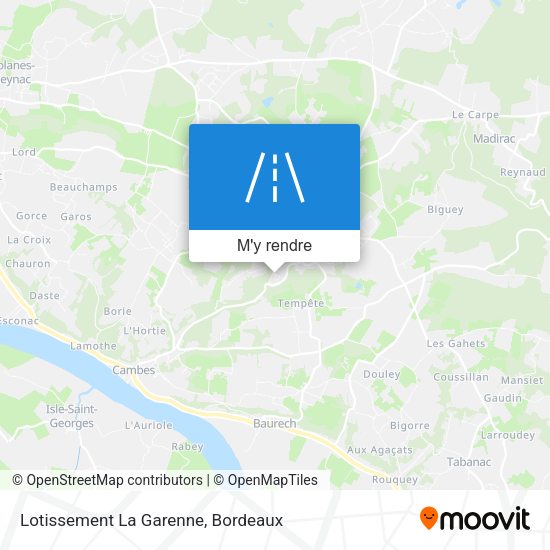 Lotissement La Garenne plan