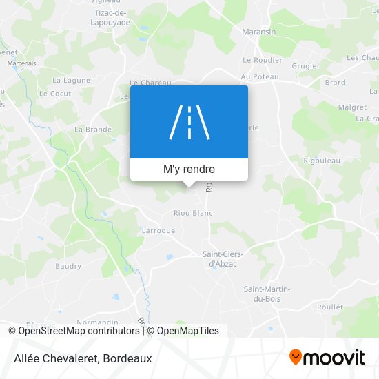 Allée Chevaleret plan