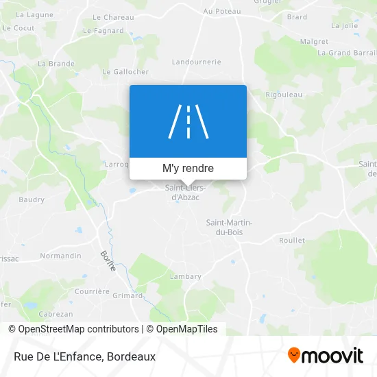 Rue De L'Enfance plan