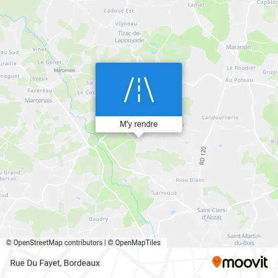 Rue Du Fayet plan