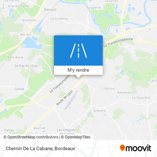 Chemin De La Cabane plan