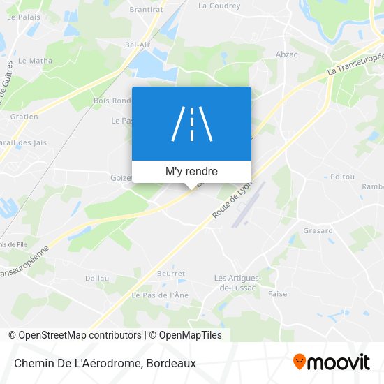 Chemin De L'Aérodrome plan