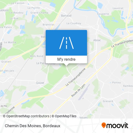 Chemin Des Moines plan