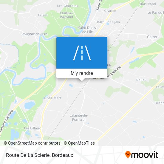 Route De La Scierie plan