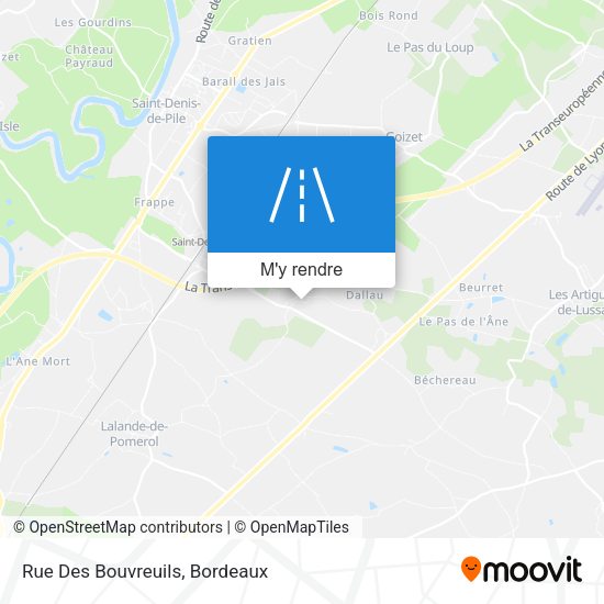 Rue Des Bouvreuils plan