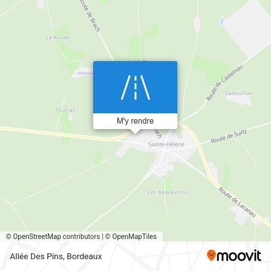 Allée Des Pins plan