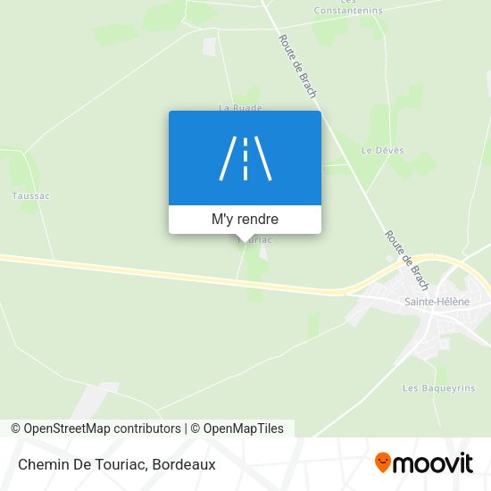 Chemin De Touriac plan