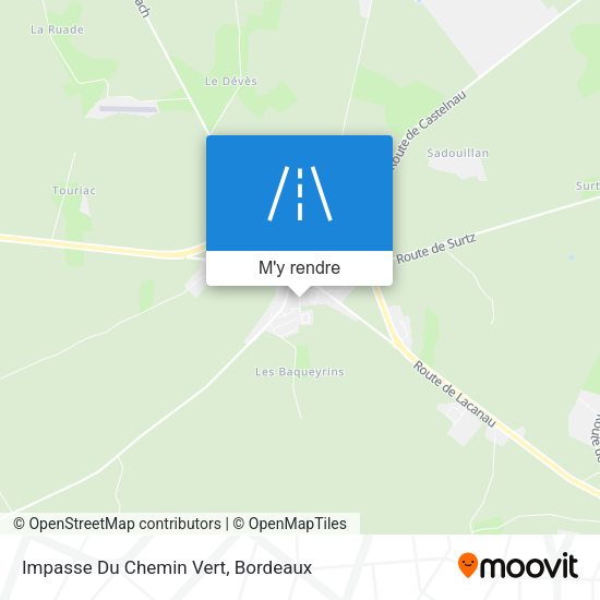 Impasse Du Chemin Vert plan