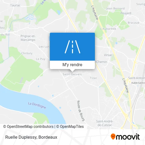 Ruelle Duplessy plan