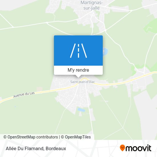Allée Du Flamand plan