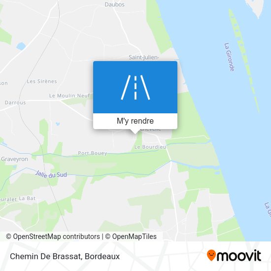Chemin De Brassat plan