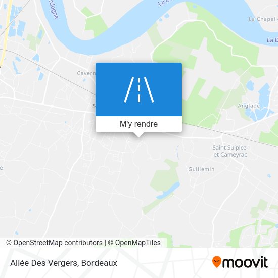 Allée Des Vergers plan
