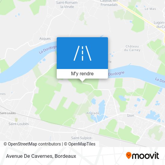 Avenue De Cavernes plan