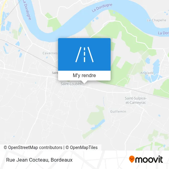 Rue Jean Cocteau plan