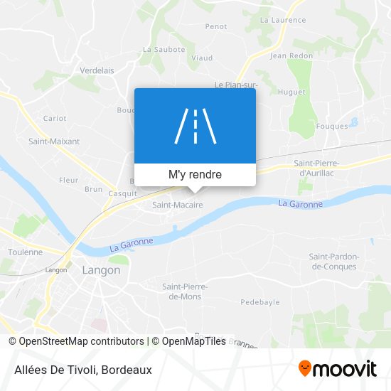 Allées De Tivoli plan