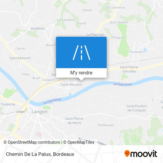 Chemin De La Palus plan
