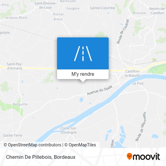 Chemin De Pillebois plan