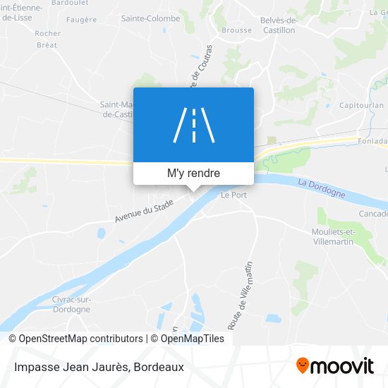 Impasse Jean Jaurès plan
