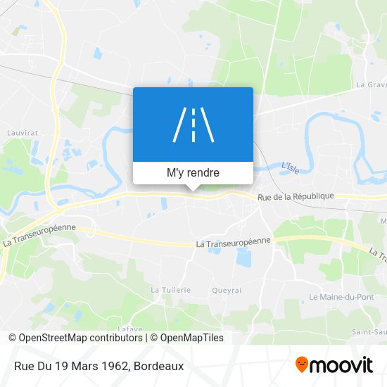 Rue Du 19 Mars 1962 plan