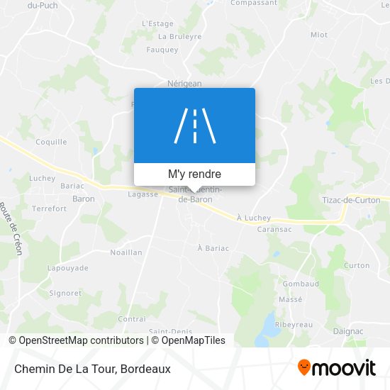 Chemin De La Tour plan