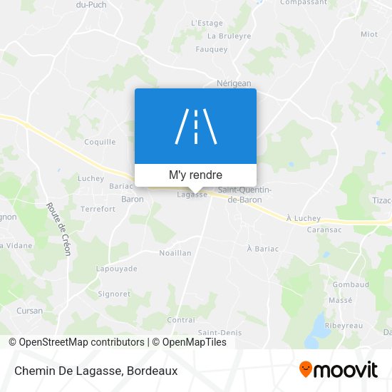 Chemin De Lagasse plan