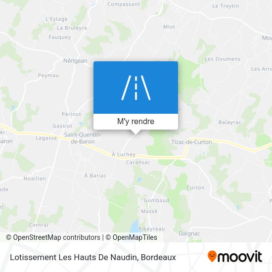 Lotissement Les Hauts De Naudin plan